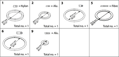148B6057 Danfoss Inspection kit, Sealing parts