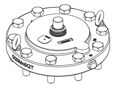 027H7133 Danfoss Top cover, ICM 100