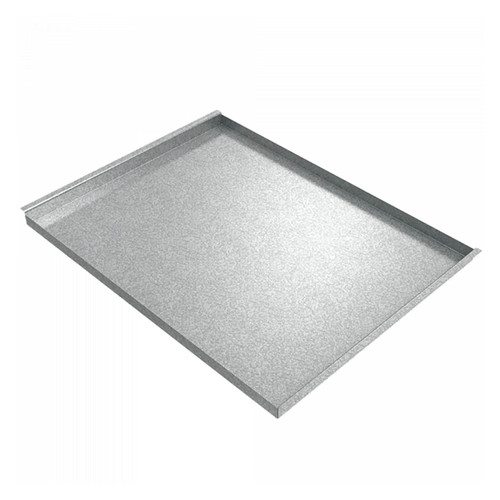 JME Hanging Pallet Rack Drip Pan, 30 in. L x 24 in. W x 1.5 in. H, Galvanized 20 Gauge Steel