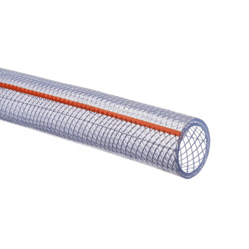 Kuriyama Clearbraid K3550 Oil Resistant Food & Beverage Transfer Hose - 1 1/2 in. x 50 ft. - Hose Only