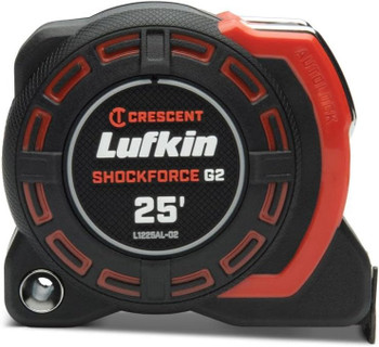Lufkin Genuine OEM 1-1/4" x 8m/26' Shockforce G2 Auto-Lock Tape Measure - L1225ALCME-02