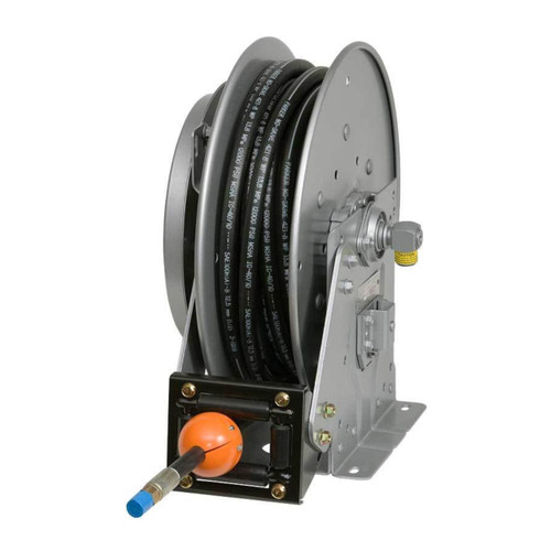Hannay Reels N700 Series 47-29 Spring Rewind Reel 3/8 in x 50 ft. Hose Package