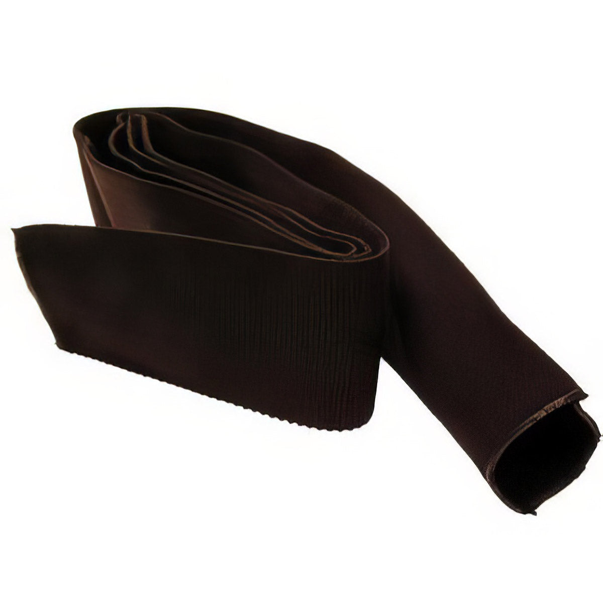 HYDRAULIC HOSE SLEEVE. ID 1.53", OUTSIDE FLAT 2.50", BLACK