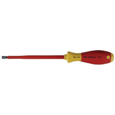 Wiha Tools 2.5X75MM (3/32) INSULATED SLOTTED SCREWDRIVER, 1/EA, #32010