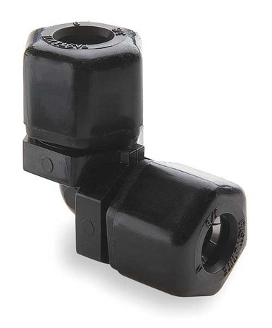 Parker P6EU6 Fast & Tite Fitting, Elbow Union, 3/8'' Tube x 3/8'' FPT