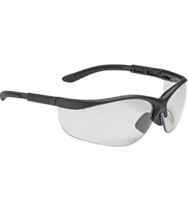 Black OS Hi-Voltage AC, Clr AS/AF Lens, Blk Adj Tmpls, Narrow Sizing Bouton Semi-Rimless Frame 1 Pair 250-21-0420