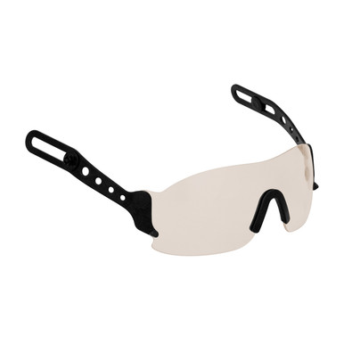 Black OS EvoSpec Eyewear, I/O AS/AF Lens, Retracts Into Evo Hard Hat Shell Hard Hat Accessories 1 Pair 250-EVS-0002