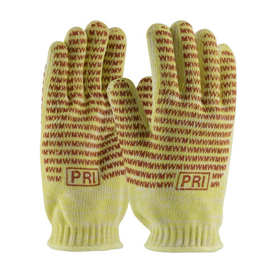 Yellow L 24oz, smls kt hot-ml, kev/cot blnd, cot line, evergrip nit ct, open cf Terry, Hot Mill & Seamless Knits 1 Dozen 43-552L