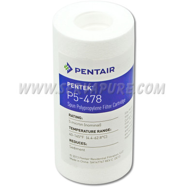 Pentek 155030, P5-478 Spun Polypropylene