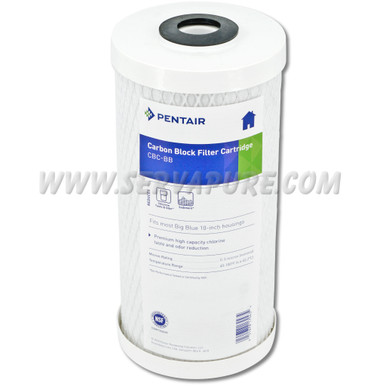 Pentek 155170, CBC-BB Carbon Block Filter, 0.5 Micron, 4.5'' x 10''