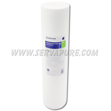 Pentek 155358-43, DGD-5005-20, 4.5'' x 20'' Big Blue Filter, 50/5 Micron