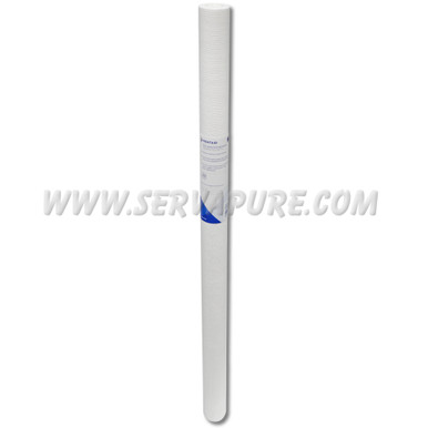 LIMITED QUANTITIES REMAIN - Pentek 155769, PD-1-40 Polydepth Filter, 2.5'' x 40'', 1 Microns, PLT3