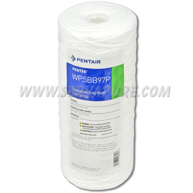Pentek 355212, WP.5BB97P Polypropylene String-Wound, 4.5'' x 10'', 0.5 Micron