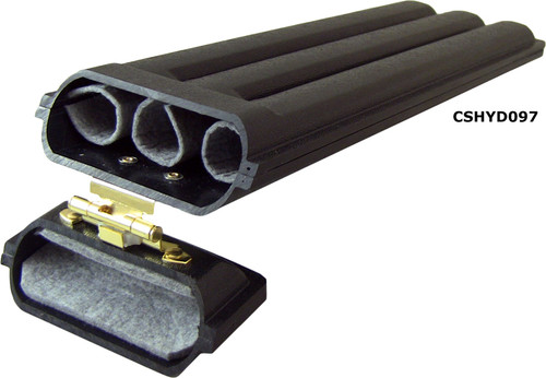 Hydrometer Case w/ Separate Felt-Lined Compartments