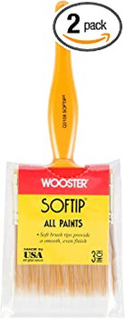 Wooster Genuine 3" Softip Paintbrush 2-Pack, Q3108-3-2PK