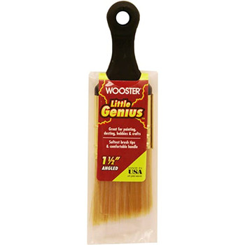 Wooster Genuine 1.5" Little Genius Short Handle Angle Paintbrush - Q3222-1.5