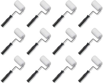 Wooster Genuine 4" Super Doo-Z 3/8" Nap Trim Roller 12-Pack, R189-4-12PK