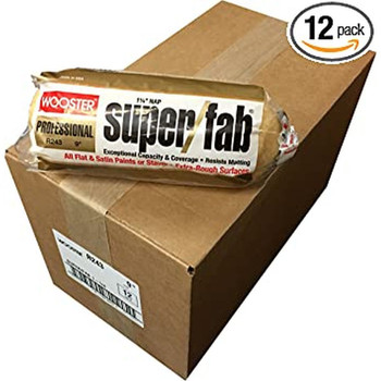 Wooster Genuine 9" Super/Fab 1¼" Nap 12-Pack Roller Cover - R243-9-12PK