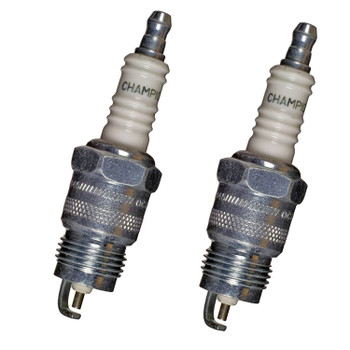 Champion 2 Pack of Genuine OEM (130S) Spark Plugs - RF14LC-2PK