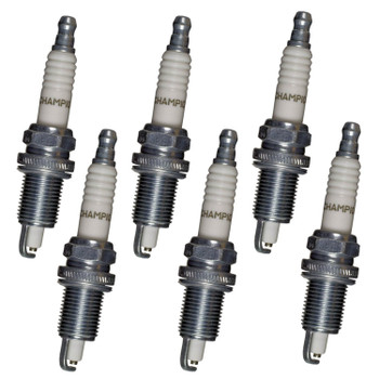 Champion 6 Pack of Genuine OEM (82S) Spark Plugs - RFN14LY-6PK