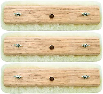 Wooster Genuine 12" Wooster Wool Floor Applicator 1/2" 3-Pack Floor Brush # RR412-12-3PK