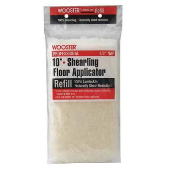 Wooster Genuine 10" Wooster Wool Floor Applicator 1/2" Refill - RR612-10