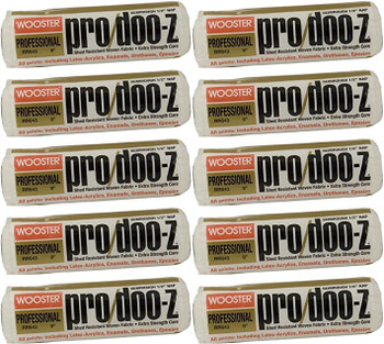 Wooster Genuine 9" Pro/Doo-Z 1/2" Nap 10-Pack Roller Cover - RR643-9-10PK