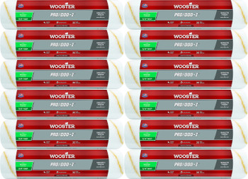 Wooster Genuine 12" Pro/Doo-Z 3/4" Nap Roller Cover 12-Pack, RR644-12-12PK