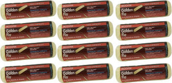Wooster Genuine 9" Golden Flo 1/2" Nap 12-Pack Roller Cover - RR661-9-12PK