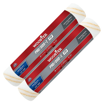 Wooster Genuine 14" Pro/Doo-Z FTP 1/2" Nap 2-Pack Roller Cover - RR667-14-2PK