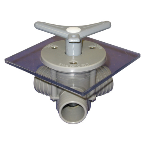 Bosworth YV-095D-F Sea-Lect 1 1/2 in. Base Mount Y-Valve w/ Aluminum Handle