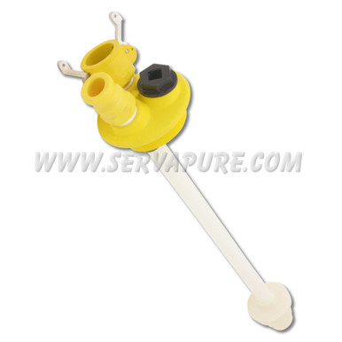 Bee Valve MN-W100-Complete, Industrial DI Tank Head, Complete