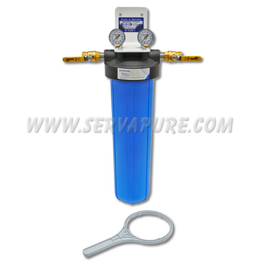 Serv-A-Pure 71000S, Empty Single Filter Housing Assembly, No Filter Included
