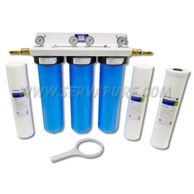 Serv-A-Pure 73113S, Whole House Sediment/Sediment/Taste & Odor System
