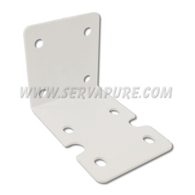 FM-25W, Single Big Blue Housing Bracket, White