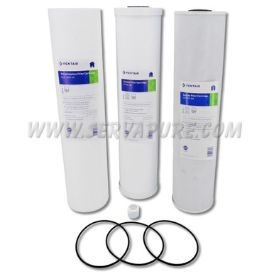 Serv-A-Pure SFP-506, Replacement Filter Pack For The 73163 Filter System: (1) 155358, (1) 155967, (1) 155247, (3) 151122, (1) LUBE-111