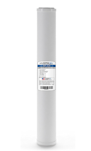 Hydronix SDP-2520, Radial Flow Carbon Filter, 2.5" x 20", 25 Micron