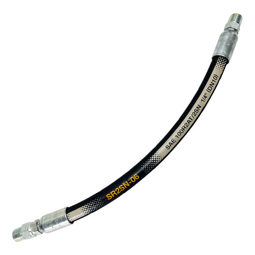 Continental ContiTech 1/4 in. SAE 100R2 5800 PSI Hose Assembly w/ Male NPT Ends