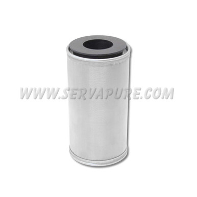 Shelco Stainless Steel Filter Cartridge, 5'', 280 Micron