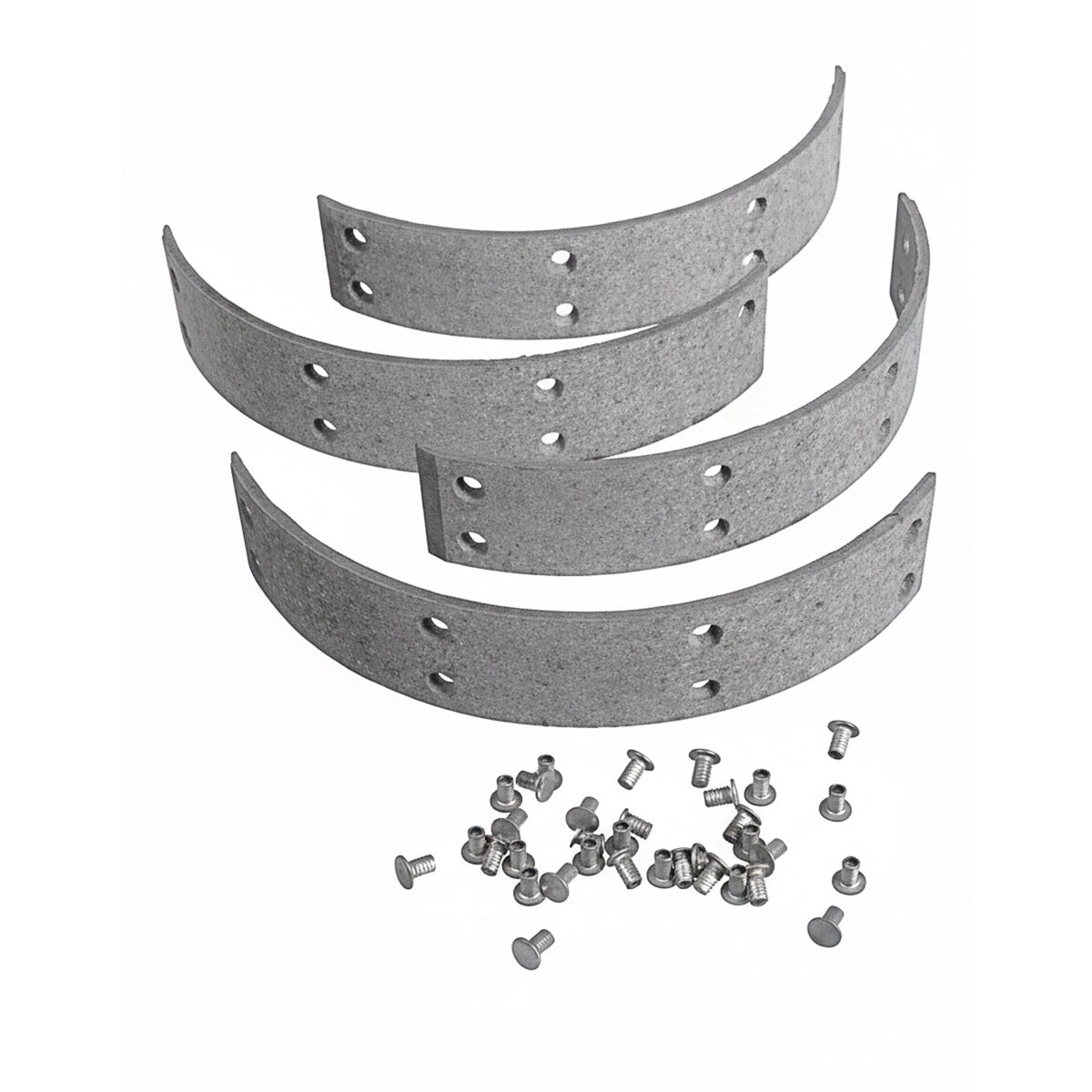 TISCO Brake Shoe Lining Kit - 4 for John Deere, AA4253