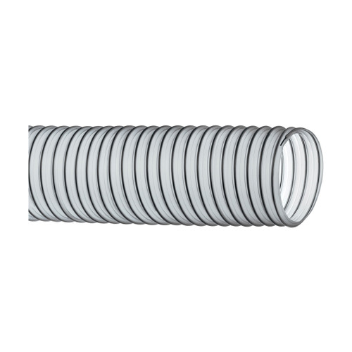 Kuriyama Vinylduct™ Clear VID-CL Food Grade PVC Ducting/Material Handling Hose - Hose Only