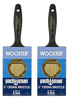 Wooster Genuine 3" Yachtsman Paintbrush 2-Pack, Z1120-3-2PK