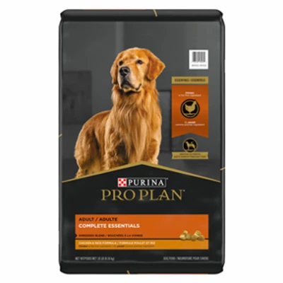 Dry Dog Food, Shredded Blend Chicken & Rice, 15 Lb. Bag