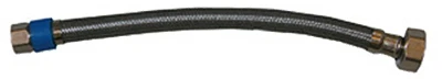Fine Thread Female Flare, 3/8 In. x 1/2 In. Iron Pipe x 20 In.