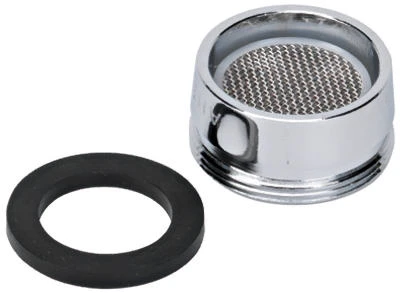Replacement Brass Aerator Assembly, Chrome, Male Thread