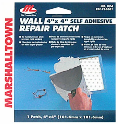 Marshalltown 4×4 Drywall Repair Kit – DP4 Patch Set