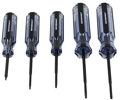 5-Pc. Screwdriver Set, Precision Torx