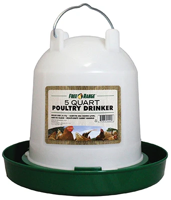 Poultry Drinker, 5-Qt.