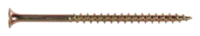 Wood Screws, Phillips Head, Zinc & Yellow Dichromate, 1-5/8-In. x 6, 5-Lbs.