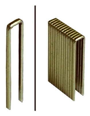 Galvanized Staples, Narrow Crown, 18 Gauge, 1 x .25-In., 1,000-Ct.
